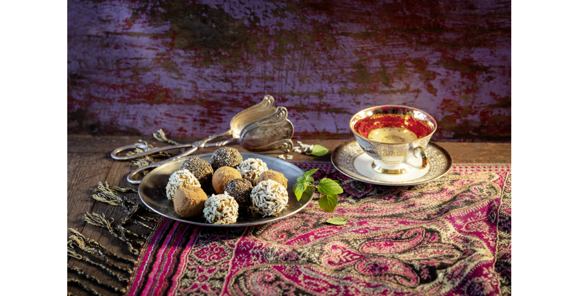 Energy balls ayurvedici con albicocche