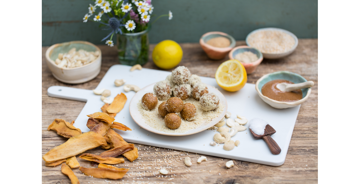 Energy balls mango – anacardi